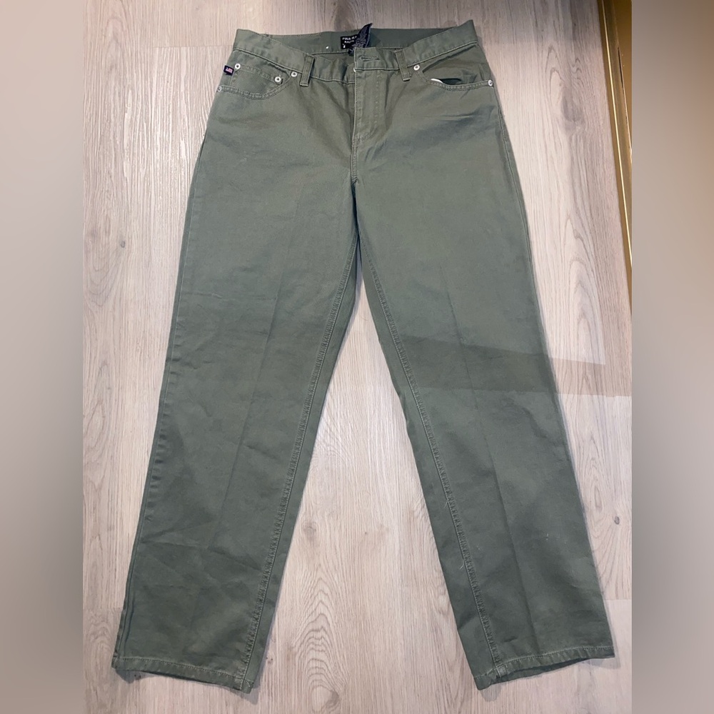 women’s ralph lauren size10 olive green pants